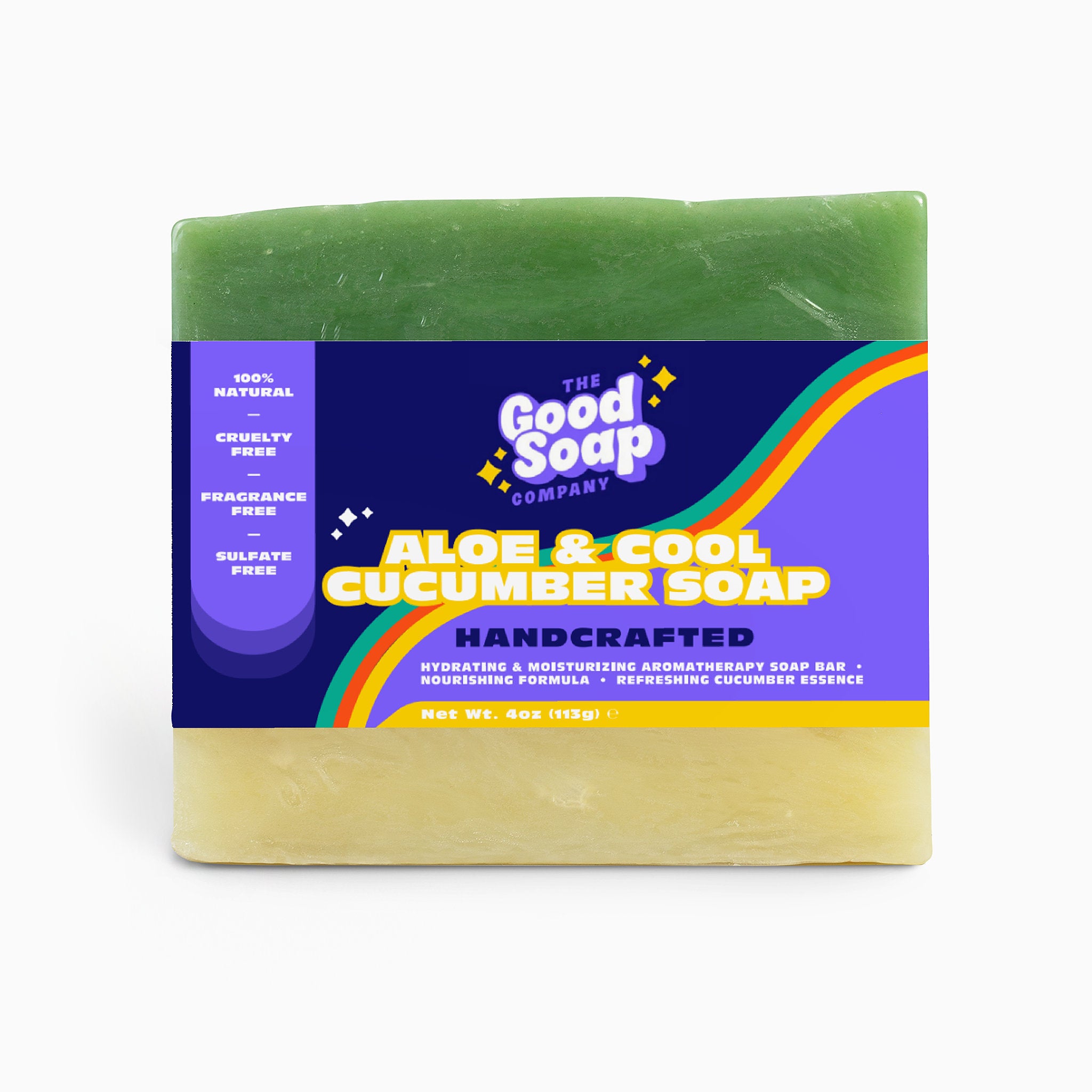 Aloe & Cool Cucumber Soap – Refreshing Natural Skin Cleanser
