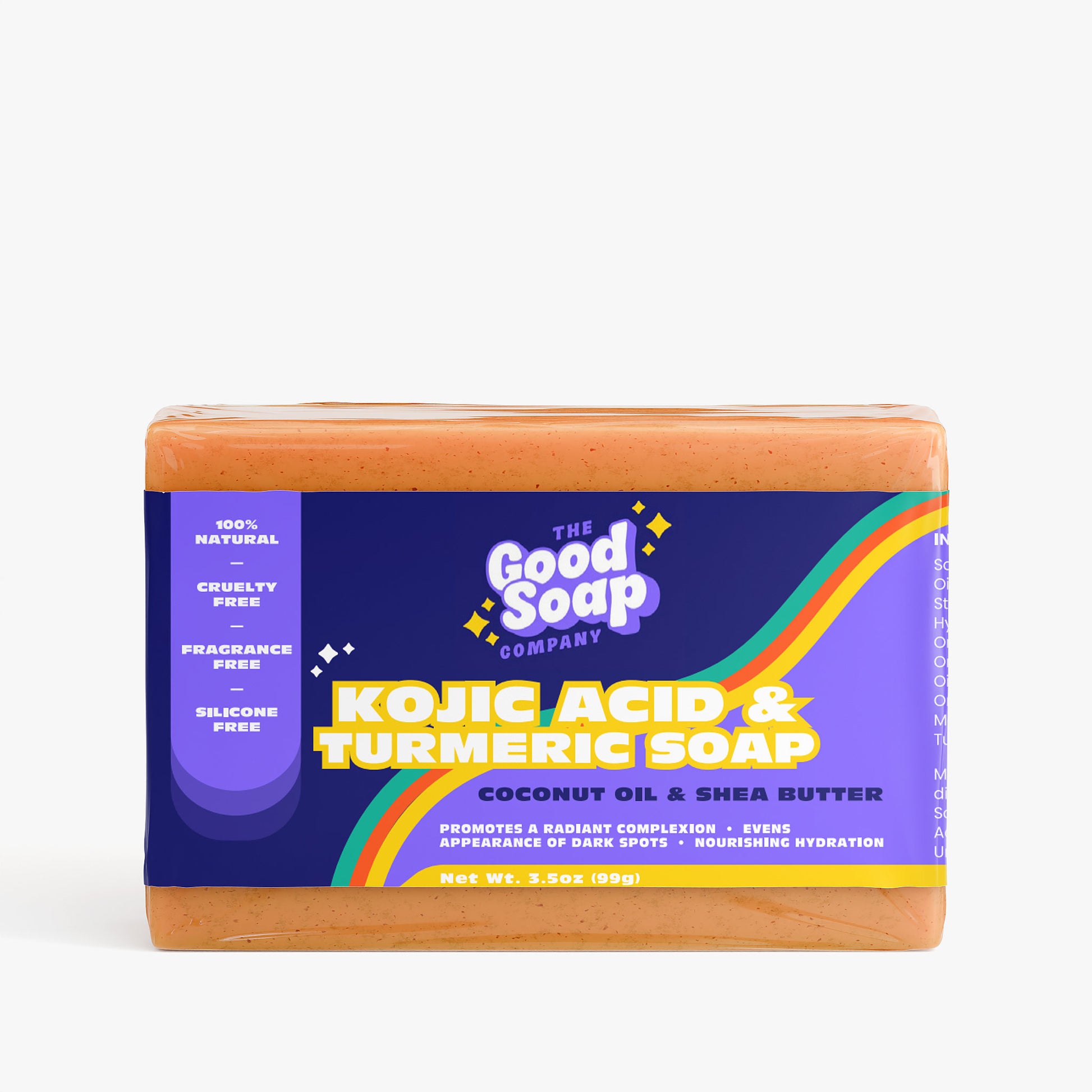 Kojic Acid & Turmeric Soap – Brightening & Glowing Skin Bar