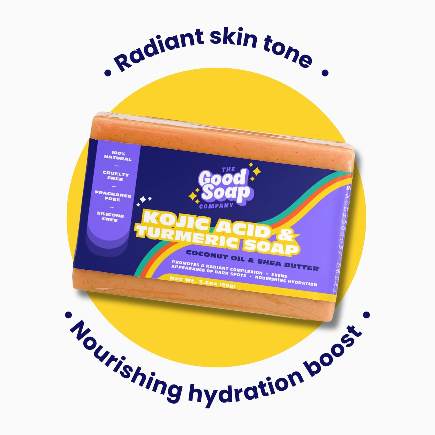 Kojic Acid & Turmeric Soap