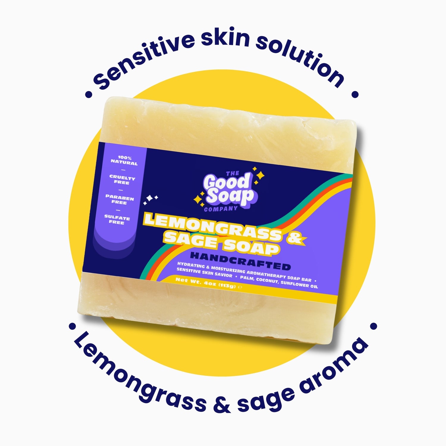 Lemongrass & Sage Soap